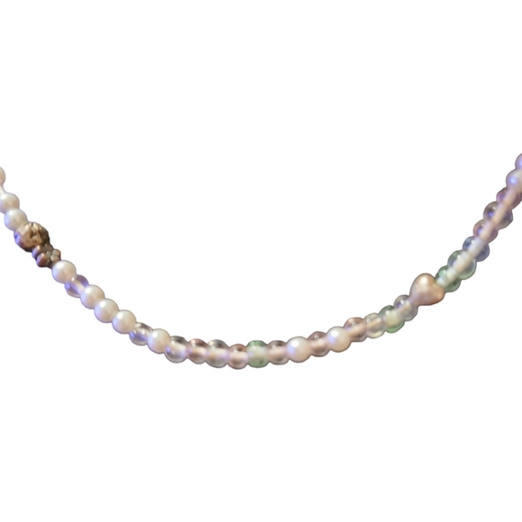 Hand Strung Seed Bead Necklace Lot 3 - Picture 2 of 4